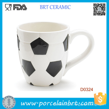 Großhandelsfußball-Form-keramische Kaffeetasse